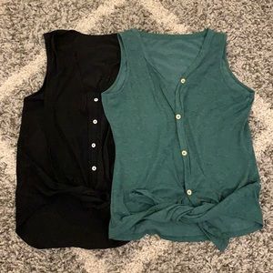Tie front Tanks
